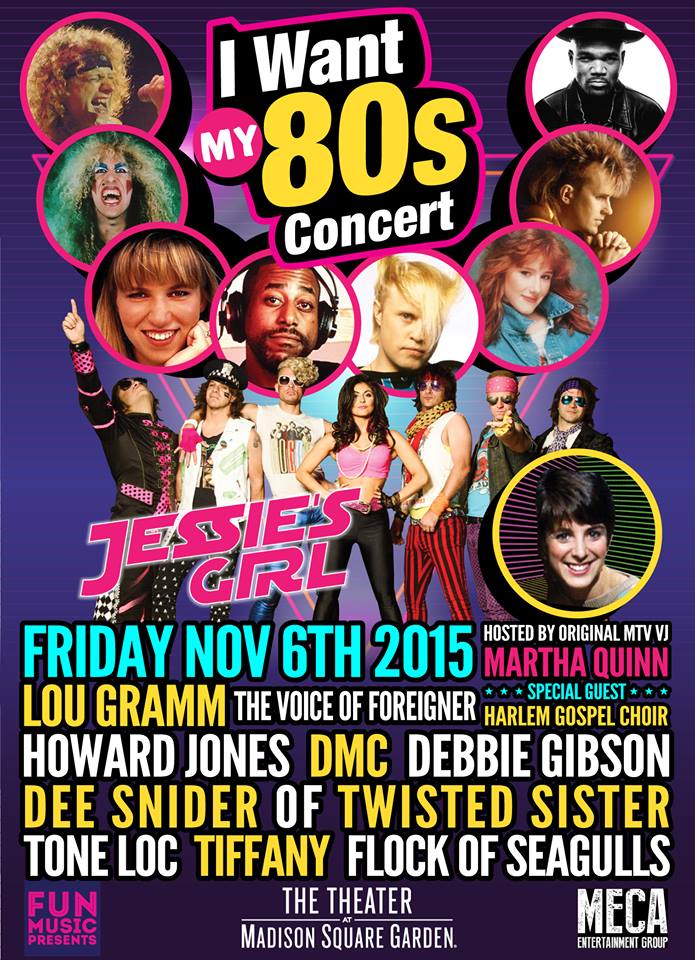 I Want My 80’s Concert — Debbie Gibson